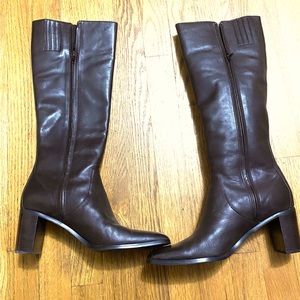 Brand New Dark Brown Leather Worthington boots!